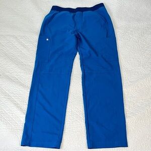 FIGS Men Large Axim T2001 Cargo Medical Hospital  Blue Scrub Pants